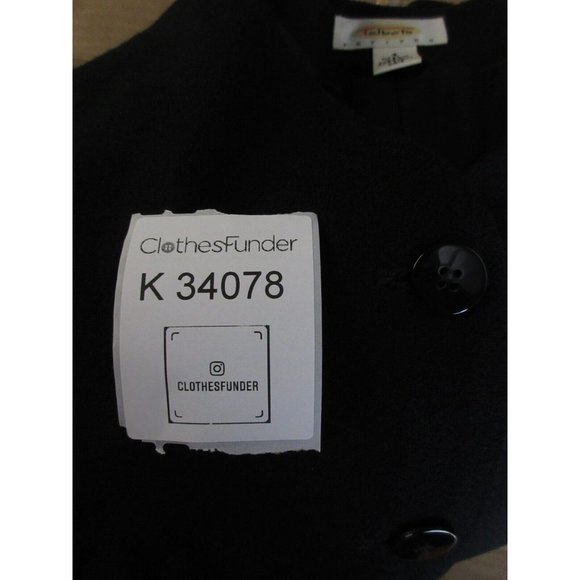 VINTAGE Talbots Jacket 4P Petites Wool Blazer Coat Career Formal - Picture 12 of 12